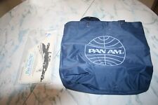 Pan American Tote Bag and Model 747 Plane picture