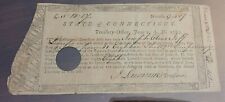 SLAVE AFRICAN AMERICAN Continental Army pay signed JEFF LIBERTY Connecticut 1782 picture