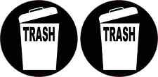 StickerTalk Circular Trash Stickers, 3 inches x 3 inches picture