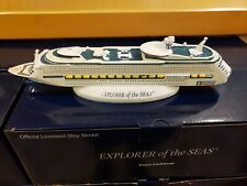RCCL. ROYAL CARIBBEAN.  Explorer Of THE SEAS CRUISE SHIP MODEL.  picture