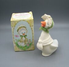 Vtg Avon Mrs. Quackles Duck Decanter Delicate Daisies Cologne #3556  picture