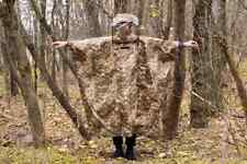 Anti-thermal imager (anti-drone) raincoat tactical poncho of the ZSU with a hood picture
