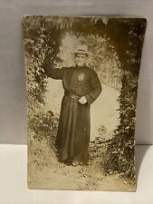 1916 Jesu XPI Passio Priest Bishop Religious Real Photo Postcard RPPC Make Offer picture