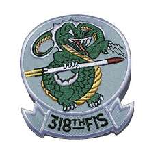 318th Fighter Interceptor Squadron Patch – Plastic Backing picture