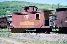 Vtg 1940 Duplicate Train Slide Tomahawk & Western Caboose Cannonball X3A035 picture