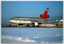 Aviation Postcard Northwest Airlines Douglas DC-10 1996 Airliner Convention EX11 picture
