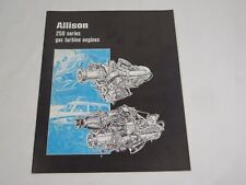 Allison 250 series gas turbine engines booklet picture