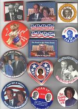 14 Robert Bob DOLE  ELIZABETH Liddy 1996 + 2000 ALSO Ran Campaign pinback button picture