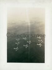 WW2 RCAF North American Harvard Aircraft Formation  Nova Scotia 3.75 x 2.75 In picture