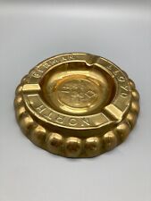 NORTH GERMAN LLOYD SHIP LINE BRASS ASHTRAY~ANCHOR & KEY LOGO~EARLY 1900's ~ RARE picture