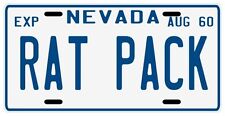 The Rat Pack 1960 Nevada License Plate picture