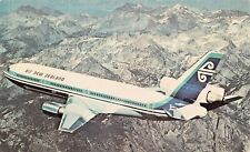 Air New Zealand Airline Advertising McDonnell Douglas DC-10 Jet Vtg Postcard X3 picture