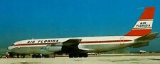 AIR FLORIDA HISTORICAL AIRCRAFT POSTCARD #1 B-707 Postcard IAM-008 P323950 picture