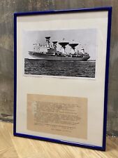 Rare Press Release TASS first voyage of the ship Yuri Gagarin picture