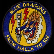 ROKAF 102nd Fighter Squadron Blue Dragons Halla Patch K-2 picture