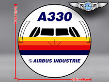AIRBUS INDUSTRIE A330 A 330 FRONT VIEW DECAL / STICKER picture