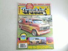 Truckin Magazine January 1982 How To Build A Tube Grill picture