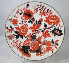 STAFFORDSHIRE FLORAL & BUTTERFLY CHINOISERIE STYLE CABINET PLATE 9