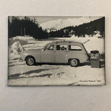 1960 Renault Domaine Station Wagon Car Factory Press Photo Photograph picture