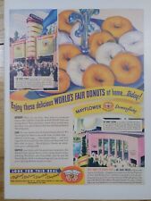 1939 Doughnut Donut Corporation Of America, San Francisco world fair picture