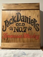 Jack Daniels Old No. 7 Wooden Box Cassette Tape/Case or/and Display Case picture