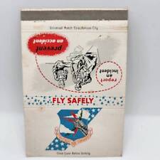 Vintage Matchbook Strategic Air Command Fly Safely  picture