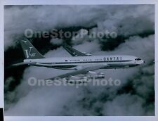 1963 Qantas V-Jet In Flight Press Photo picture