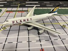 JC Wings 1:400 Planet Airways B747-400 N79745 Caribbean Custom Diecast Model picture