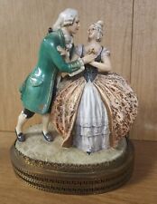 Antique porcelain  VINCENZO BERTOLOTTI ITALY  Dancing Lovers  picture