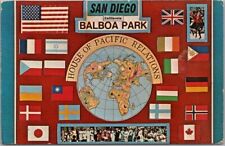 Vintage San Diego, California Postcard BALBOA PARK 