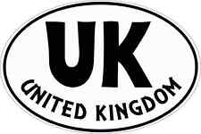 StickerTalk UK United Kingdom Travel Sticker, 6 inches x 4 inches picture