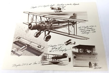 XT3D Torpedo Plane Art Print Drawing McDonnell Douglas 1986 75th Anniversary picture