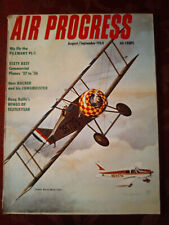 AIR PROGRESS Magazine August September 1963 Thomas-Morse S-4 Piper Pazmany PL-1 picture