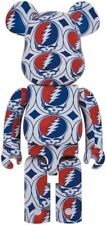 BE@RBRICK BEARBRICK GRATEFUL DEAD 1000% (STEAL YOUR FACE) figure new picture