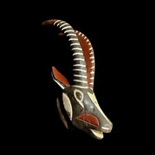 African Mask Bobo Antelope Dance Mask Handmade Antelope Mask-G1364 picture
