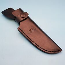 Ontario Knife Sheath Fixed Blade Black Leather OKC Belt Case 8.75