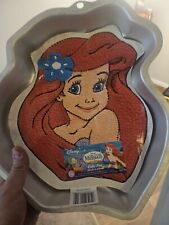 Wilton Disney Princess Little Mermaid Cake Pan Mold #2105-4355 Approx 11” X 10” picture