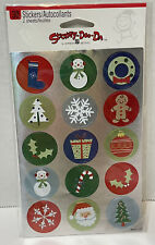 Vintage American Greetings Stickety Doo Da Christmas Stickers Packof 30 New picture