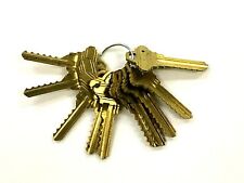 1 Schlage 6 Cut Space and Depth Keys Blanks Keys Key Blank Locksmith Tool picture