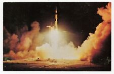 Apollo 17 Launch John F. Kennedy Space Center Florida Chrome Unposted Postcard picture