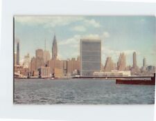 Postcard East River View of the United Nations Building New York City New York picture