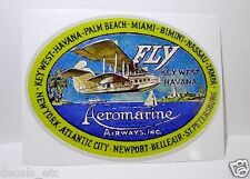 Aeromarine Airways Vintage Style Travel Decal / Vinyl Sticker, Luggage Label picture