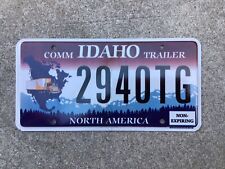 IDAHO - COMMERCIAL TRAILER - LICENSE PLATE picture