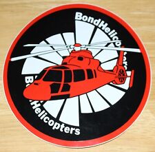 Bond Helicopters (UK) Aerospatiale AS.365 Dauphin 2 Helicopter Sticker picture