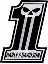 HARLEY DAVIDSON NUMBER #1 SKULL VEST Embroidered PATCH 5