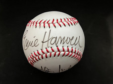 Autographed Baseball Detroit Tigers Radio Broadcaster Ernie Harwell L@@K picture