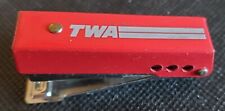 Vintage Mini TWA Stapler + Matchbook from Trans World Airlines Ambassadors Club picture