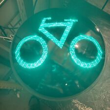 Traffic Light Signal Lens Bicycle Pedestrian 12” Leotek - new picture
