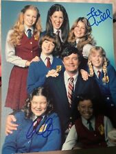 Facts Of Life Mindy Cohn + Lisa Whelchel signed JSA COA 8x10 1980s sitcom psa picture