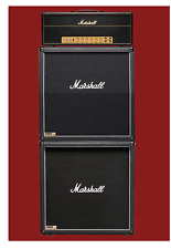 MARSHALL AMP - FRIG PHOTO MAGNET - TURN IT TO ELEVEN AND RIP THE KNOB OFF  picture